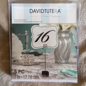 David Tutera Table Number Holder